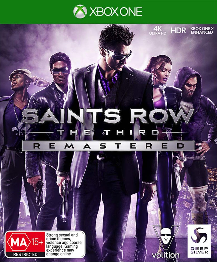THQ Saints Row The Third Remastered Refurbished Xbox One Game
